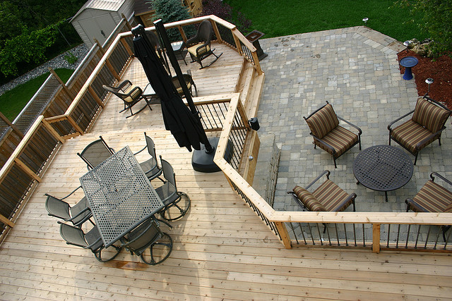 norwood ma masonry patio deck